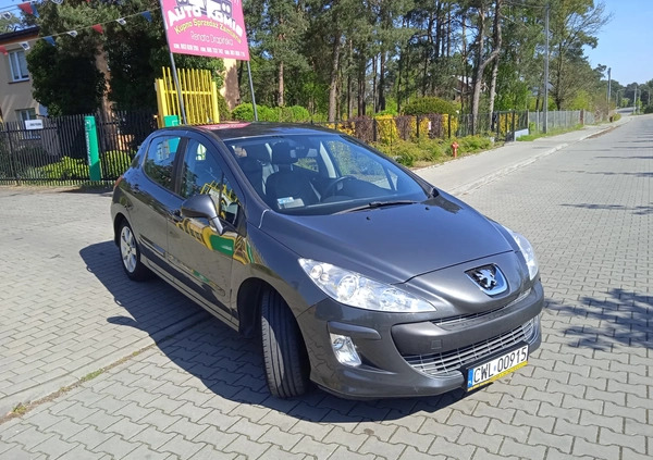 Peugeot 308 cena 14900 przebieg: 240987, rok produkcji 2009 z Gliwice małe 277